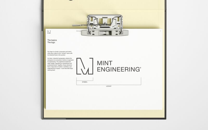 Mint Binder Logo Lockup